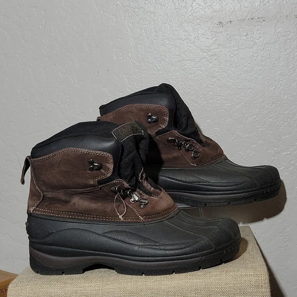COLEMAN Mens 11 Glacier Leather Upper Boots
